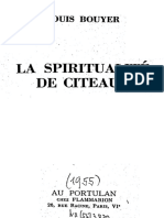 La Spiritualité de Citeaux - L. Bouyer