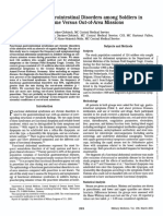 Functional Gastrointestinal Disorders Among Soldiers in Peacetime Versus Out-of-Area Missions