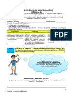 Ficha N 5 Semana 3 Explica Segundo de Secundaria