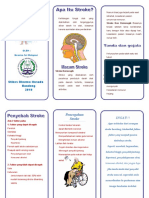 Satuan Acara Penyuluhan and Leaflet Stroke