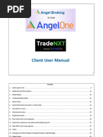 Angel Broking-Trade NXT-User Manual - Client