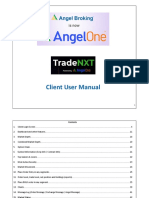 Angel Broking-Trade NXT-User Manual - Client