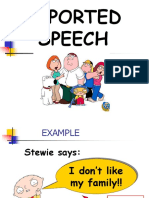 Reported Speech