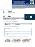 Informe Evaluacion Diagnostica