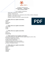 Ficha de Exercicios 1 - HTML5