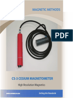 Cs-3 Cesium Magnetometer: High Resolution Magnetics
