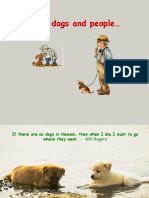 Dogs and People:สุนัขกับคน