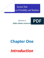 Introduction to Statistics & Probability Textbook