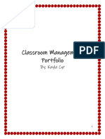 Classroom Management Portfolio Part 2