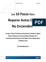 Manual de 10 Pasos para Reparar Un Vehículo Que No Arranca