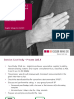 Automotive SPICE® 3.1 Software Development Processes Exercise Case Study