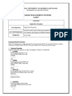 Lab 07 - Database Systems