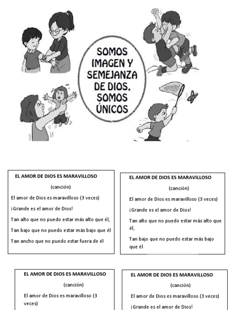 Actividades sobre el Amor de Dios para Niños | PDF | Aprendizaje | Maestros