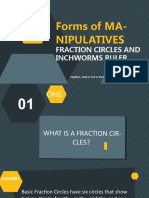 Forms of MA-Nipulatives: Fraction Circles and Inchworms Ruler