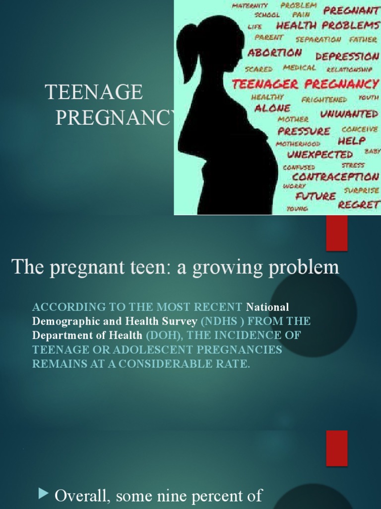 Addressing Teenage Pregnancy Issues | PDF | Self-Improvement