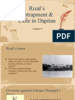 Group 2 - Rizal's Entrapment & Exile in Dapitan