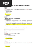 Final Exam Demo Test Part I: THEORY - Attempt 1: TCP Data