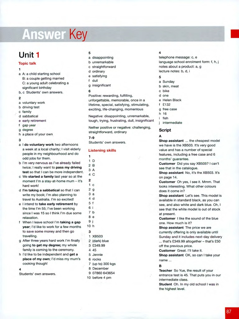 Answer Key | PDF | Pinniped