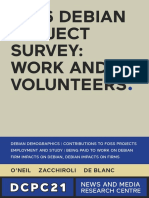 2016 DEBIAN Project Survey: Work and Volunteers: Dcpc2 Cpc2 11
