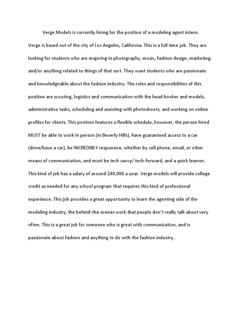Fashion Industry Careers 2 PDF Fashion Marketing