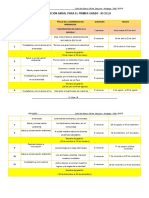 1° Grado - Matriz