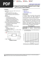 BQ297xx Cost-Effective Voltage and Current Protection Integrated Circuit For Single-Cell Li-Ion and Li-Polymer Batteries