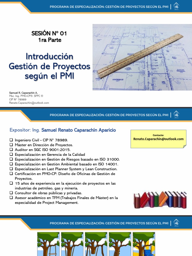 Sesión #01 - Introducción A La Gestion de Proyectos | PDF | Gestión de ...