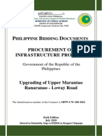 Procurement of Infrastructure Projects: Hilippine Idding Ocuments