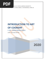 CH 1 Introduction To Professional Cookery