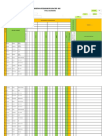 Registro de evaluación secundaria 2022