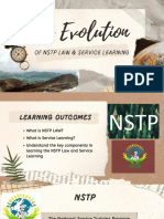 The Evolution of NSTP Law & Service Learning.pptx