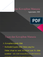 BAHAN AJAR VI Tugas Manusia Dan Kaidah Agama