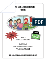 Lembar Kerja Peserta Didik (LKPD) : Pembelajaran 2