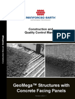 Geomega™ Structures With Concrete Facing Panels: Reinforced Earth