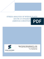 Wedge Plate 6819M Stress Analysis Report