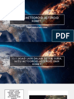 BAB 13_ METEOROID, ASTEROID DAN KOMET