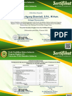 Ni Putu Sri Sulistiana Dewi, S.pd - E-Sertifikat Pelatihan %22Prosedur Kenaikan Pangkat Guru Dan Publikasi Ilmiah%22