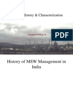 MSW: History & Characterization: Alappat@iitd - Ac.in