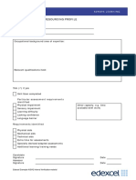 N-SVQ-IV-Initial Assessment Resourcing Profile