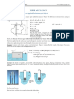 Fluid Mechanics: BUOYANCY-The Lifting Force Applied To Submerged Object