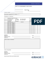 N-SVQ-IV-Report On Assessment Decisions