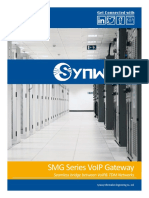 SMG Series Voip Gateway: Seamless Bridge Between Voip& TDM Networks