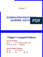 Elimination Reactions: Alkenes, Alkynes