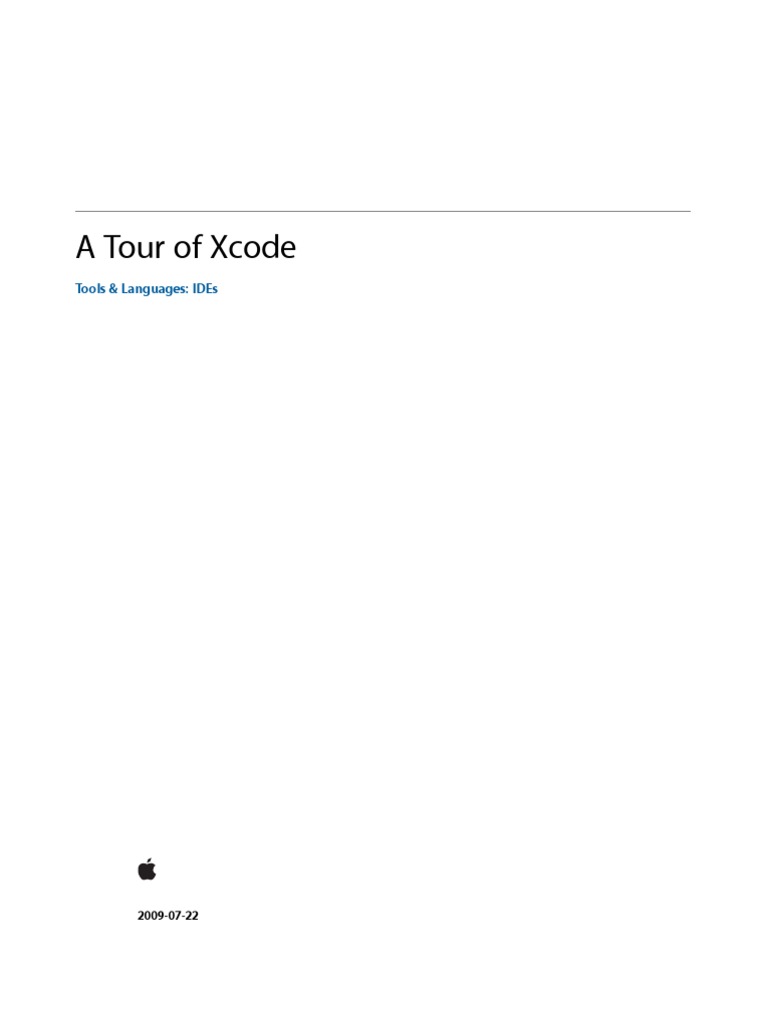 A Tour of Xcode | PDF