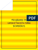 Programa de Capacitación para Bomberos