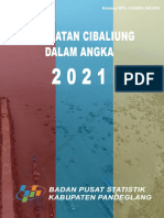 Kecamatan Cibaliung Dalam Angka 2021
