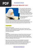 Download 20-Petunjuk-Memilih-Istri by gratisan1 SN56795115 doc pdf