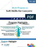 Certificate Program On: Soft Skills For Lawyers