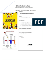 Reaciones Quimicas... y Reconocimiento de Carbohidratos Practica 2