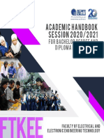 UTeM FTKEE Academic Handbook 20202021